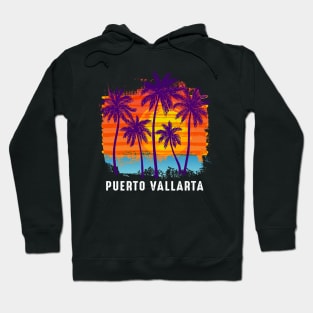 Puerto Vallarta Mexico Tropical Beach Design Hoodie